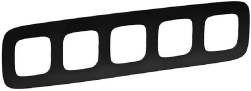 Рамка универсальная Legrand Valena Allure 5-м. матовый черный фото Рамка универсальная Legrand Valena Allure 5-м. матовый черный картинка